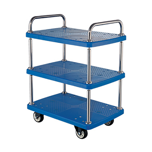 Assembling Plastic 3 Layers Service Cart