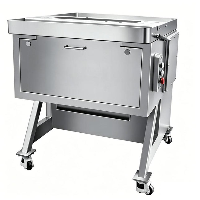 Floor-standing meat chopper