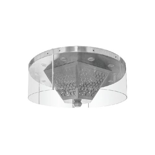 φ1000*500mm Circular Glass Hood