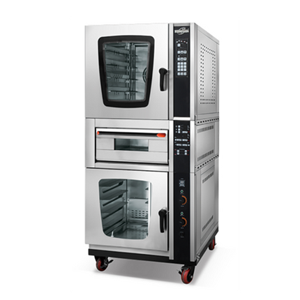 Convection oven+deck oven+proofer