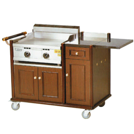 Cooking Cart With Cabinet