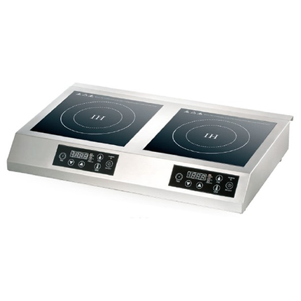 Counter Top Commercial Double Induction Cooker