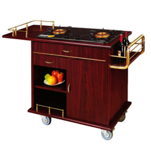 Double Head Cooking Cart