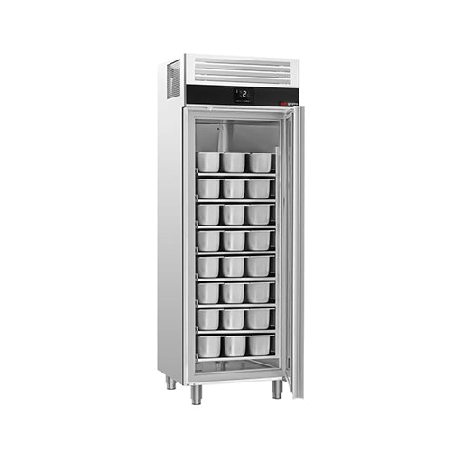 Refrigerated counter  900x700mm - 4 drawers - with upstand