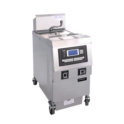 Electric 1-Tank 2-Basket Open  Fryer