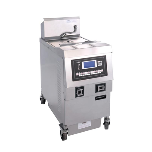 Electric 1-Tank 2-Basket Open  Fryer