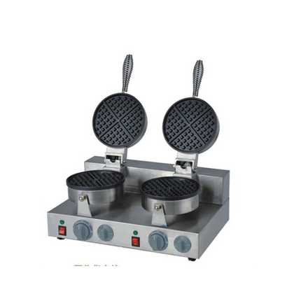 Electric 2-Head Waffle Baker