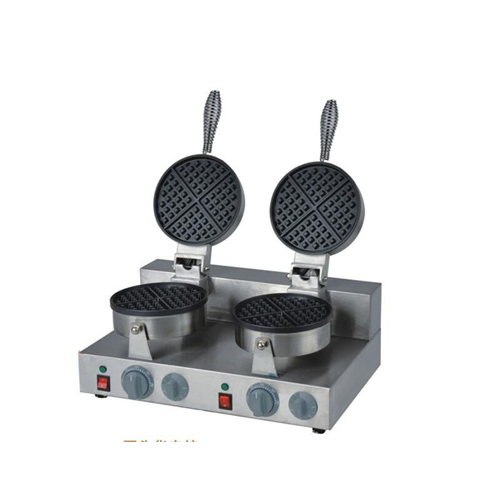 Electric 2-Head Waffle Baker