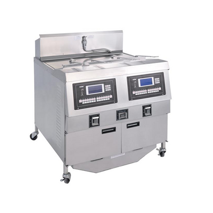 Electric 2-Tank 4-Basket Open  Fryer