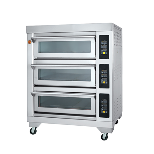 Electric Oven 3-Layers 6-Trays