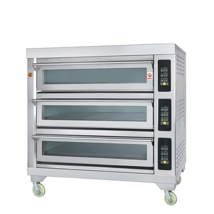 Electric Oven 3-Layers 9-Trays