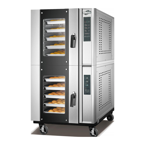 Convection oven with steam function with proofer