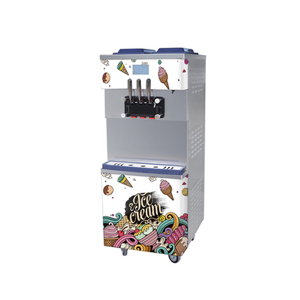 Floor Standing 30-35L Soft Ice Cream Machine