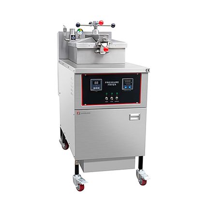 Gas Pressure Fryer With Mechanical Panel  And Oil Filter System