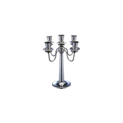 H315mm Stainless Steel 5 Heads Candle Holder