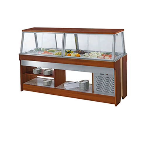 Island Type Sliding-Door Food Bar