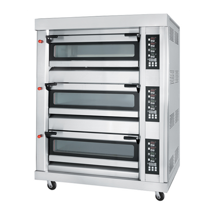 Luxury  Gas Oven 3-Layers 9-Trays