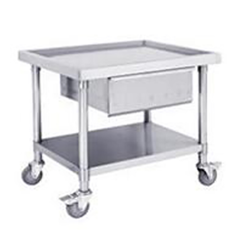 Mobile Bench With Drawer & Under Shelf