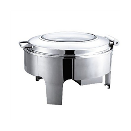 Round Roll Top Chafing Dish