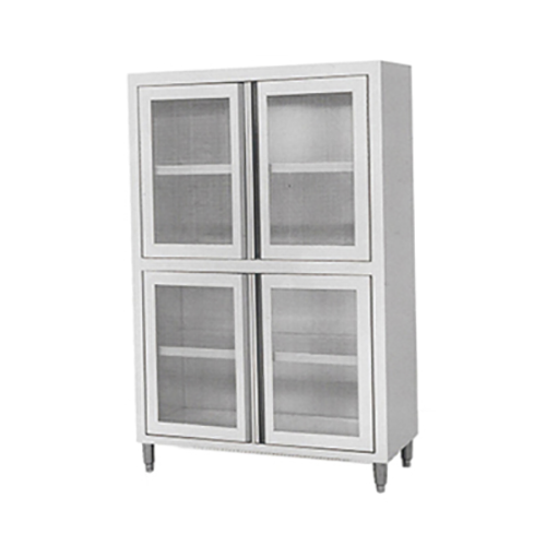 SS304 1.2m Upright Storage With 4 Gauze Doors