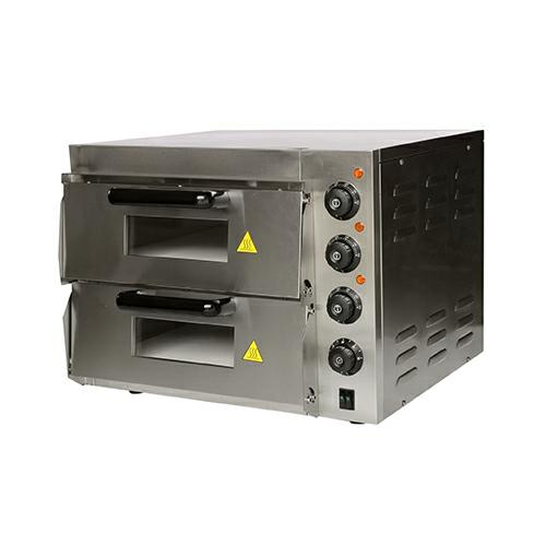 Stainles Steel 2-Layer Electric Pizza Oven