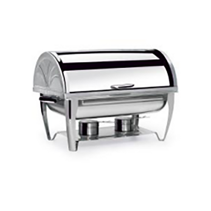 Stainless Steel  Round Roll Top Chafing Dish