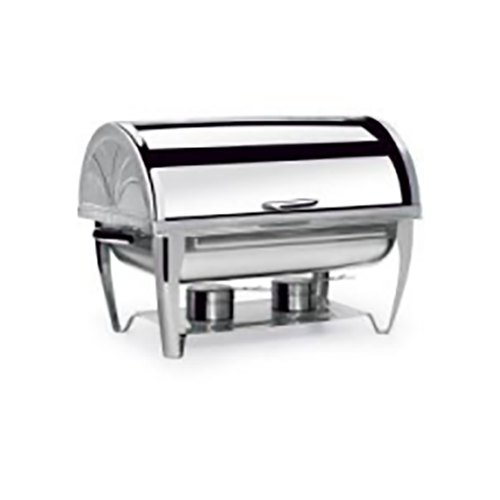 Stainless Steel  Round Roll Top Chafing Dish