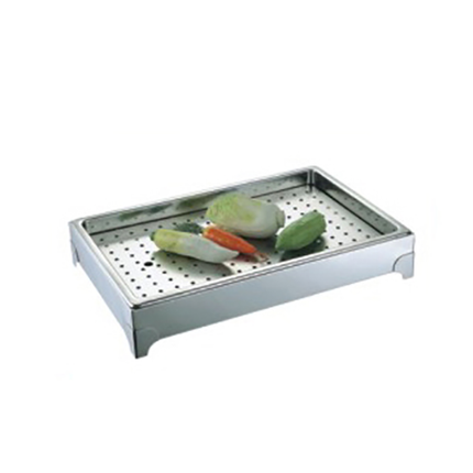 1/1 Stainless Steel Ice Display Base