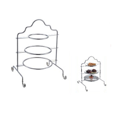 Stainless Steel 3 Layers Pastry Display Rack