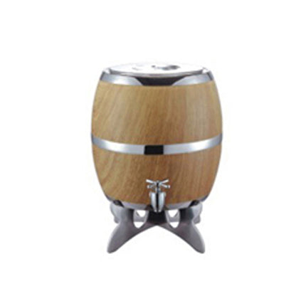 1L Stainless Steel Wood Grain Wine Bucket