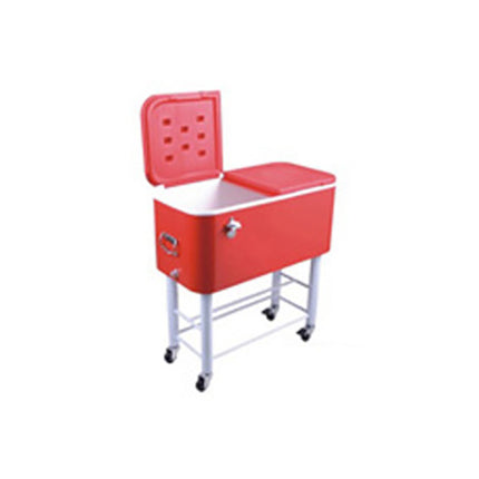 60L Rectangular Patio Cooler Cart