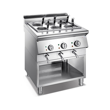 X Series Electric Pasta Cooker With Open Cabinet