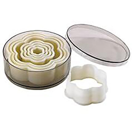 Flower Plain Cutter Box of 8 Polyglass