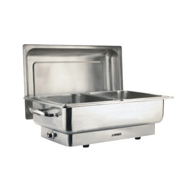 Electric Stainless Steel Chafer With 2 Food Pans