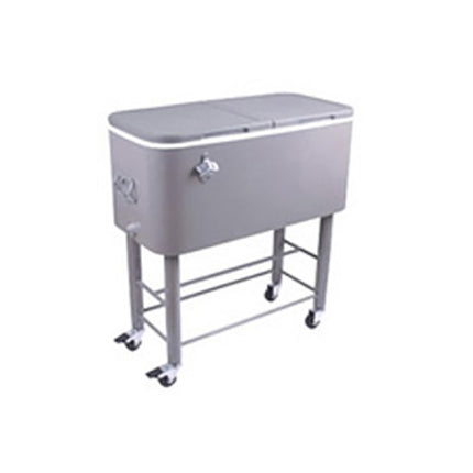 60L Rectangular Patio Cooler Cart