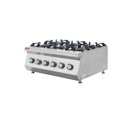 600 Series Gas Range With 6-Burner