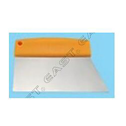 Dough Cutter Oblique Stiff with Stainless Steel Blade and Plastic Handle