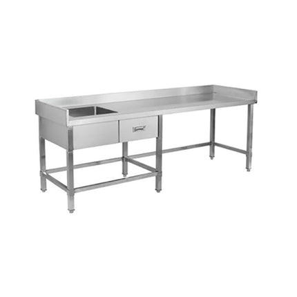 SS304 Bar Bench With Drawer